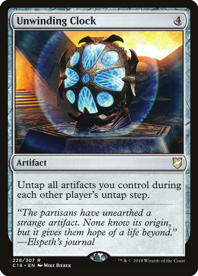 Unwinding Clock