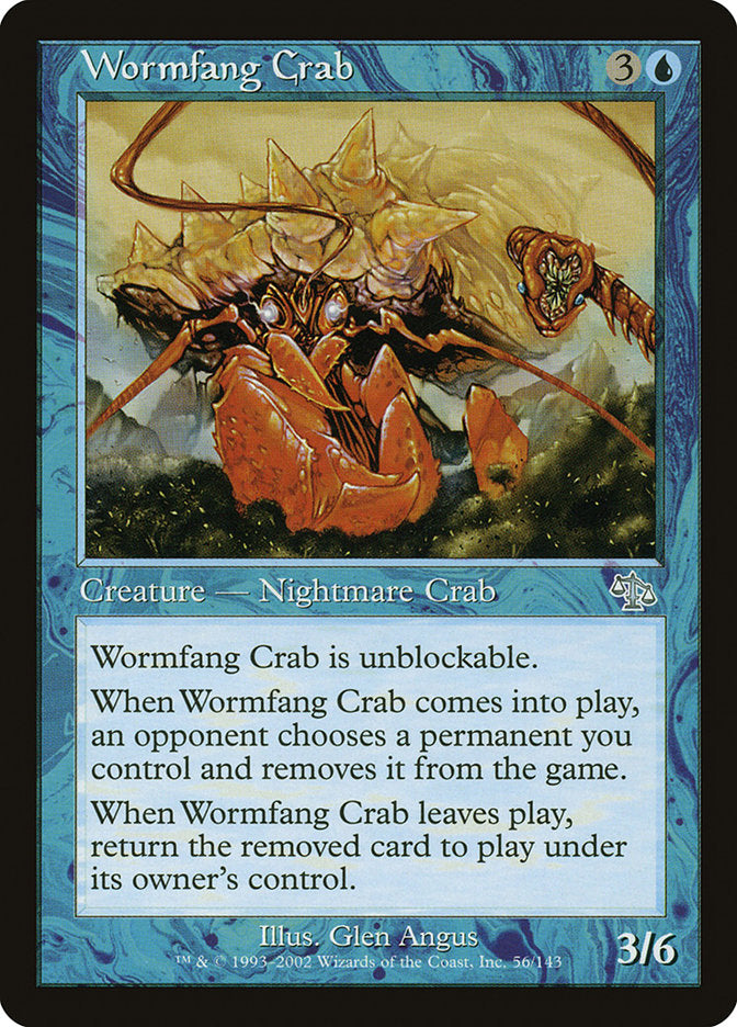 Wormfang Crab - Foil