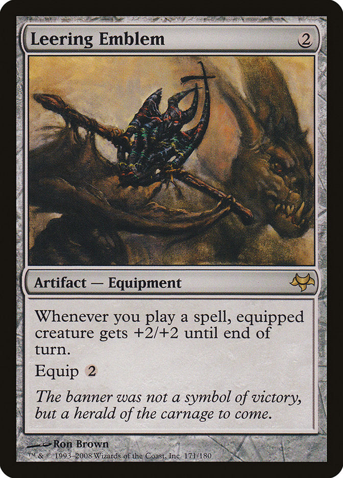 Leering Emblem - Foil