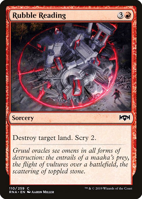Rubble Reading - Foil