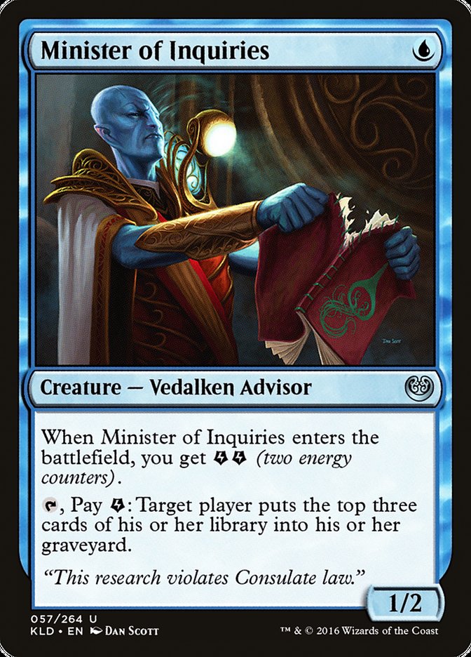 Minister of Inquiries - Foil