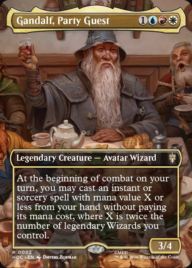 Gandalf, Party Guest - Foil