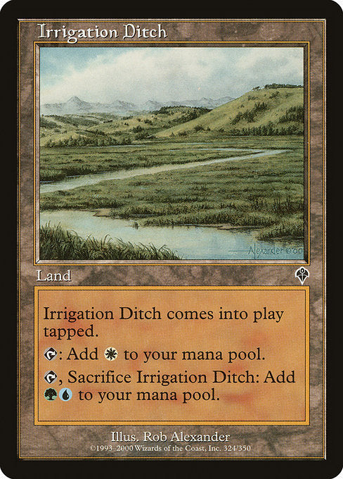 Irrigation Ditch - Foil