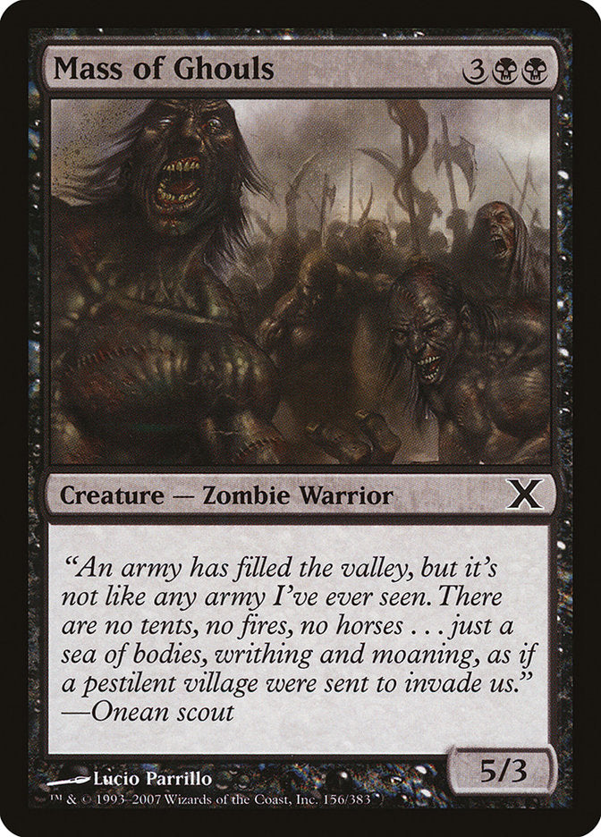 Mass of Ghouls - Foil