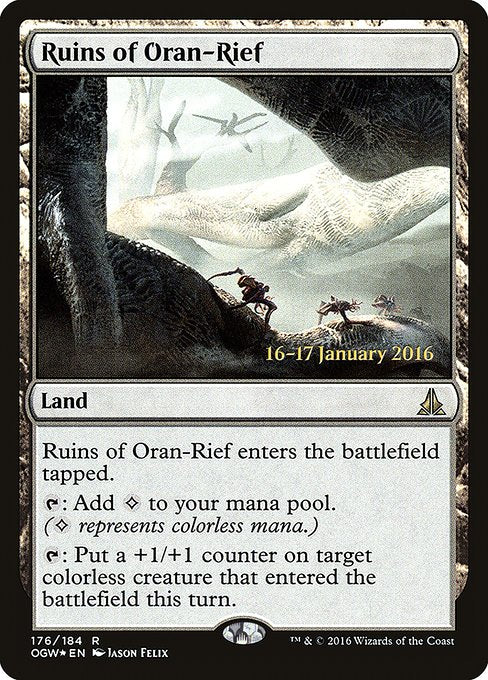 Ruins of Oran-Rief - Foil - Prerelease Promo