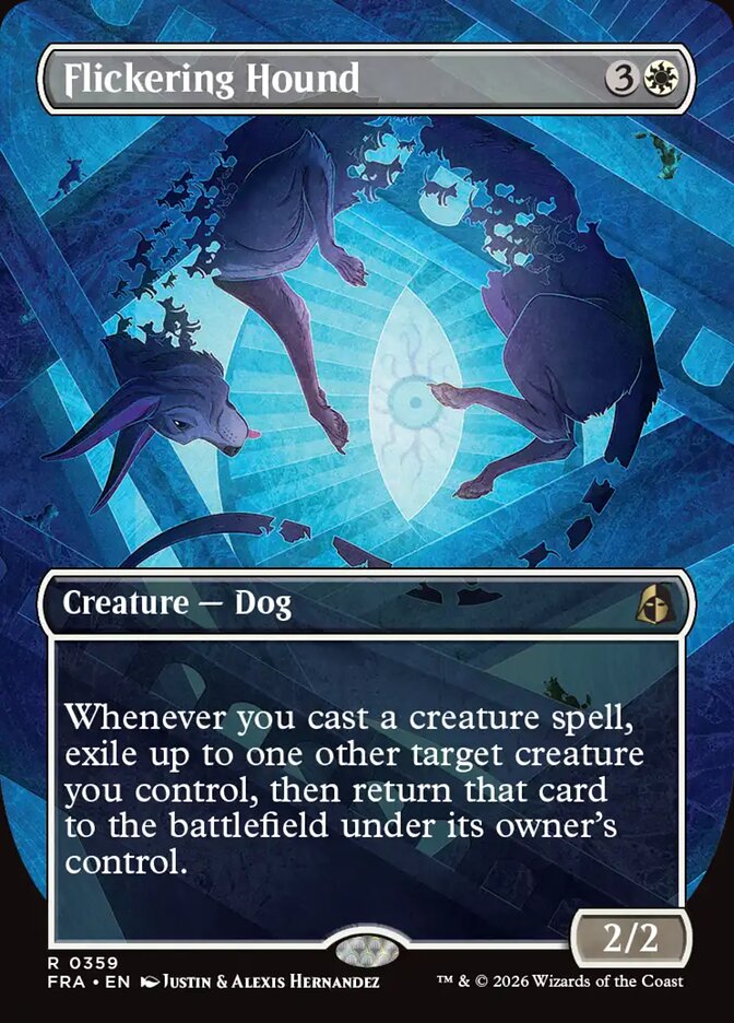 Flickering Hound - Foil