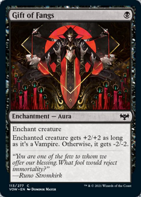 Gift of Fangs - Foil