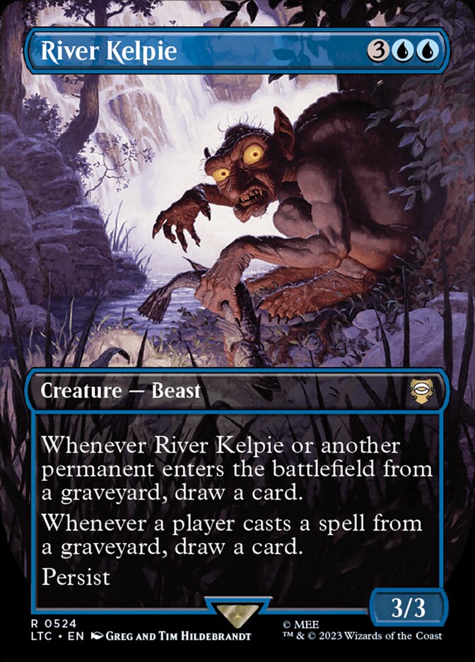 River Kelpie - Silver Foil