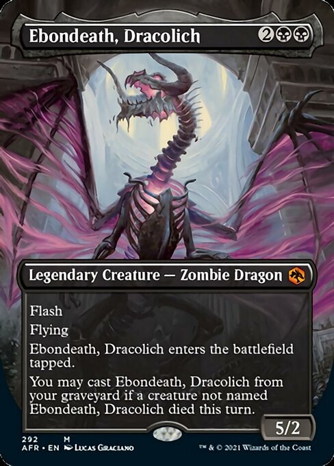 Ebondeath, Dracolich - Foil