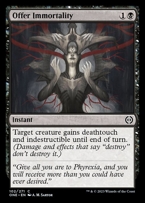 Offer Immortality - Foil