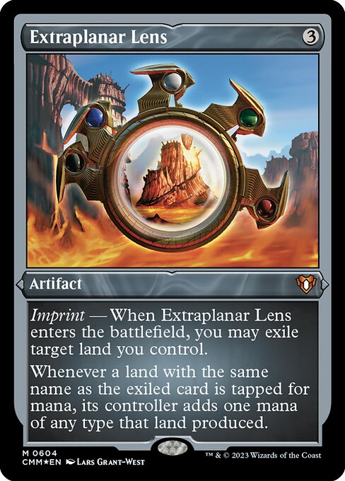 Extraplanar Lens - Foil-Etched