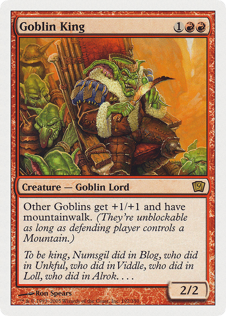 Goblin King - Foil