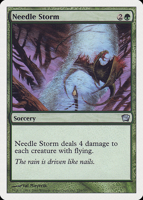 Needle Storm - Foil
