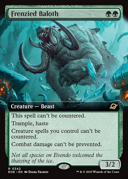 Frenzied Baloth - Foil