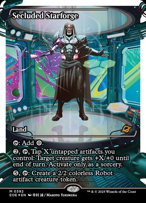 Secluded Starforge  (Japanese) - Fracture Foil