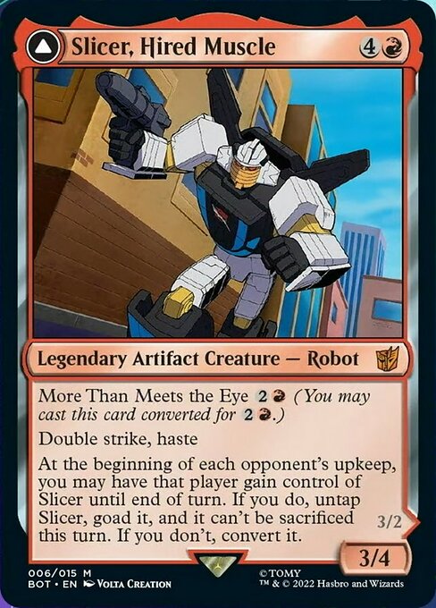 Slicer, Hired Muscle - Foil
