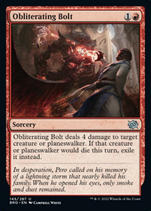 Obliterating Bolt - Foil