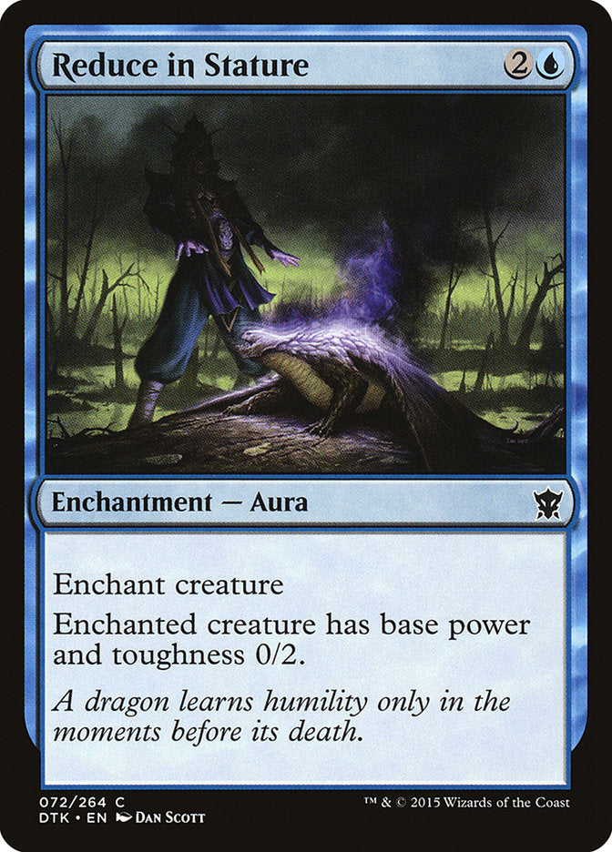 Reduce in Stature - Foil