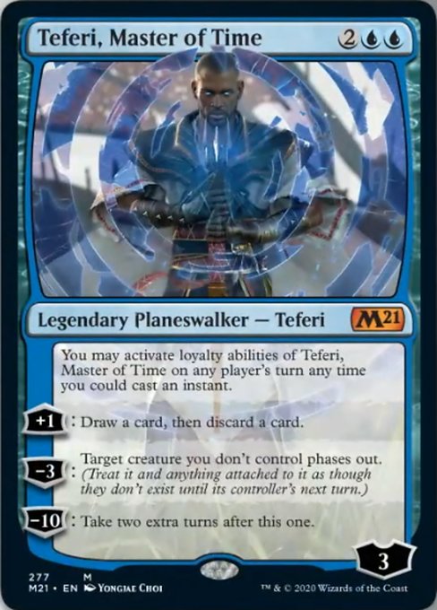 Teferi, Master of Time (277) - Foil