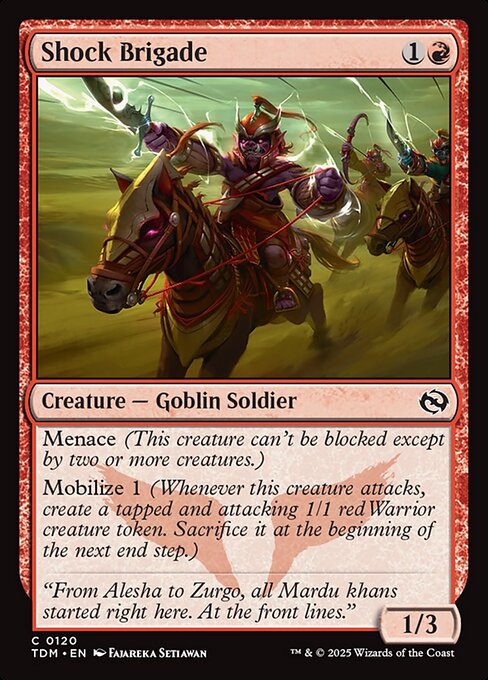 Shock Brigade - Foil