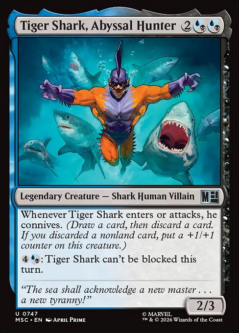 Tiger Shark, Abyssal Hunter - Foil