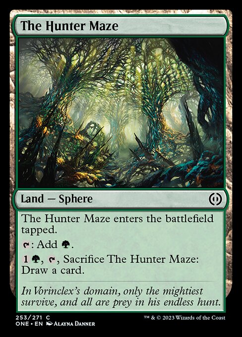 The Hunter Maze - Foil