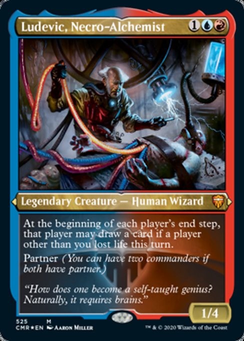 Ludevic, Necro-Alchemist - Foil-Etched