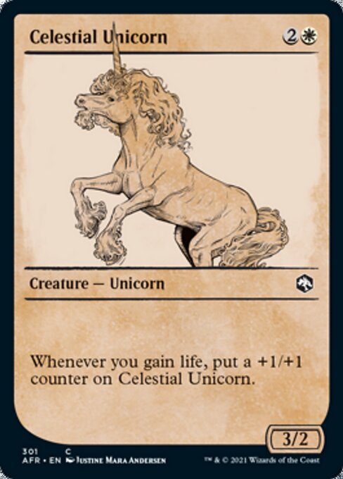 Celestial Unicorn - Foil