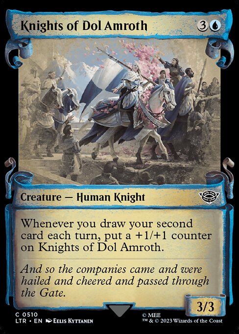 Knights of Dol Amroth - Silver Foil