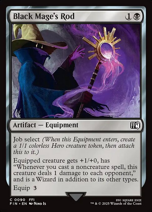 Black Mage's Rod - Foil