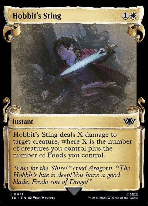 Hobbit's Sting - Silver Foil