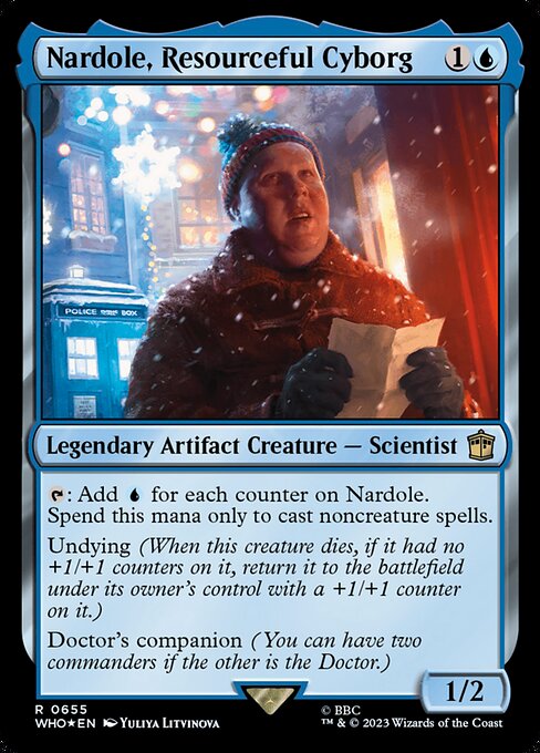Nardole, Resourceful Cyborg - Surge Foil