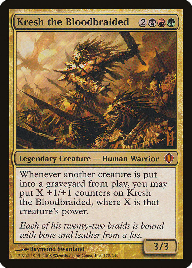 Kresh the Bloodbraided - Foil