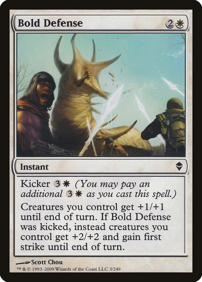 Bold Defense - Foil