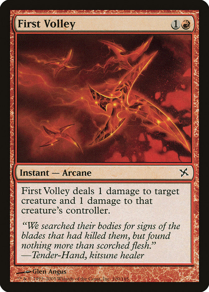 First Volley - Foil