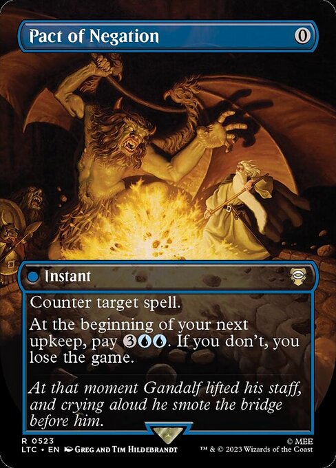Pact of Negation - Silver Foil