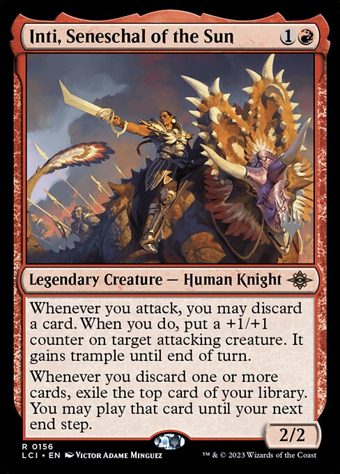 Inti, Seneschal of the Sun - Foil - Promo Pack