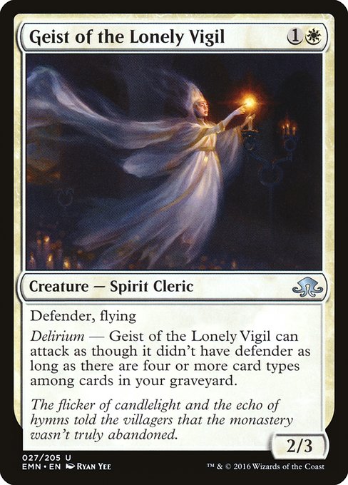 Geist of the Lonely Vigil - Foil
