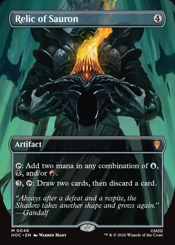 Relic of Sauron - Foil