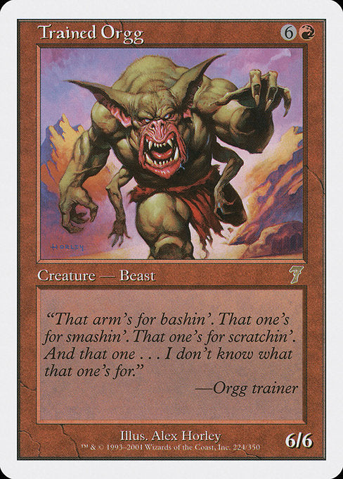 Trained Orgg - Foil