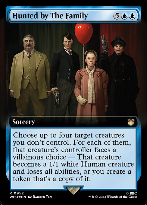 Hunted by The Family - Surge Foil
