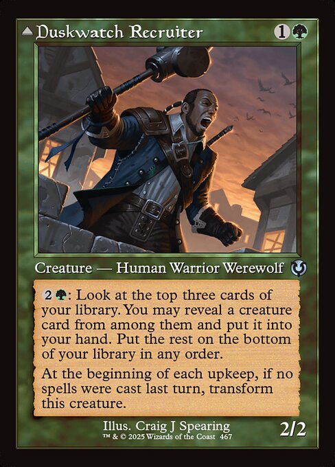 Duskwatch Recruiter - Foil