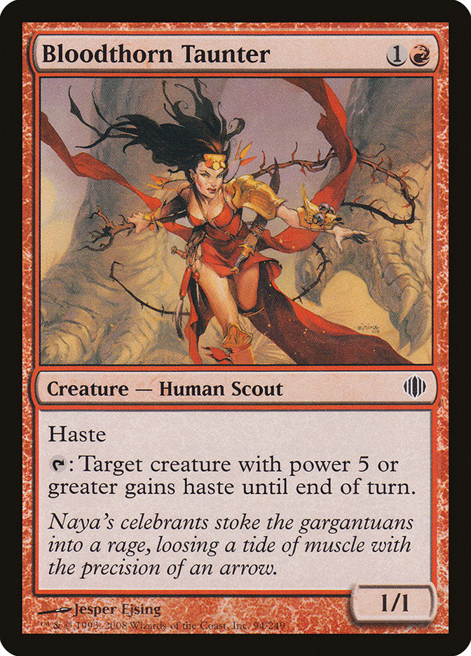Bloodthorn Taunter - Foil
