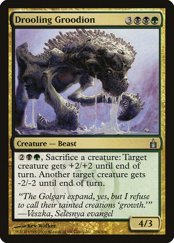 Drooling Groodion - Foil