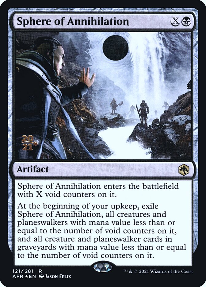 Sphere of Annihilation - Prerelease Foil