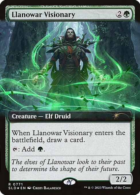 Llanowar Visionary - Foil