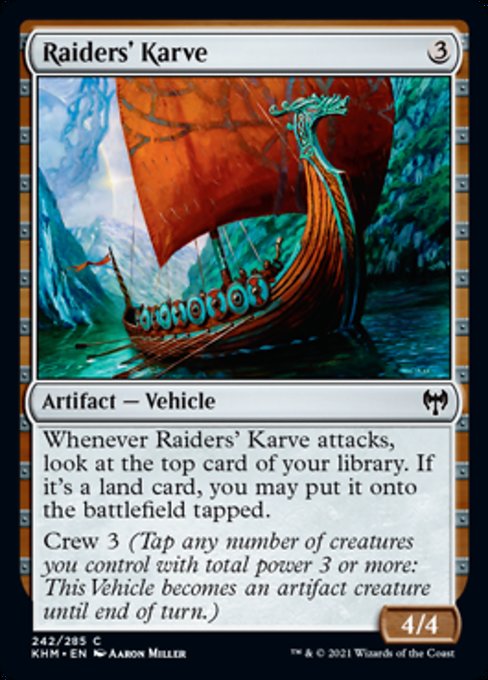 Raiders' Karve - Foil