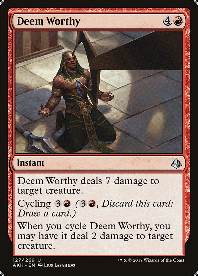 Deem Worthy - Foil