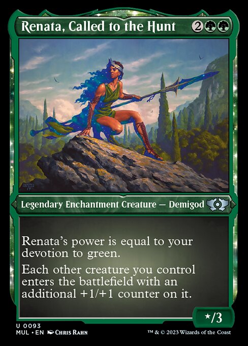 Renata, Called to the Hunt - Foil-Etched
