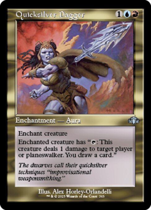 Quicksilver Dagger - Foil